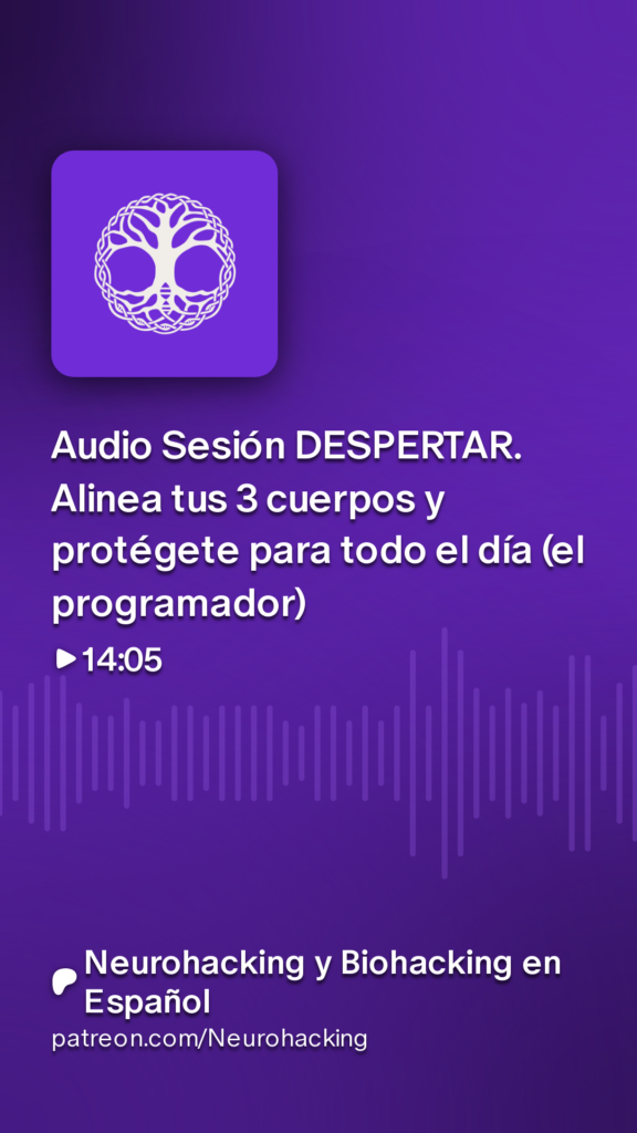 audio sesion neurohacking para despertar
